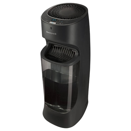 Top Fill Tower Cool Mist Humidifier, 1.7 Gal, 9.8 W X 8.7 D X 24.7 H, Black