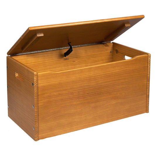 Toy Storage Chest - Honey Oak