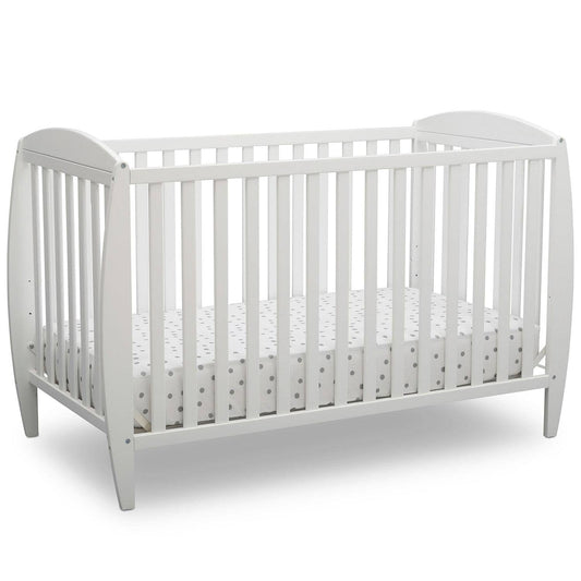 Taylor 4-In-1 Convertible Crib, Bianca White