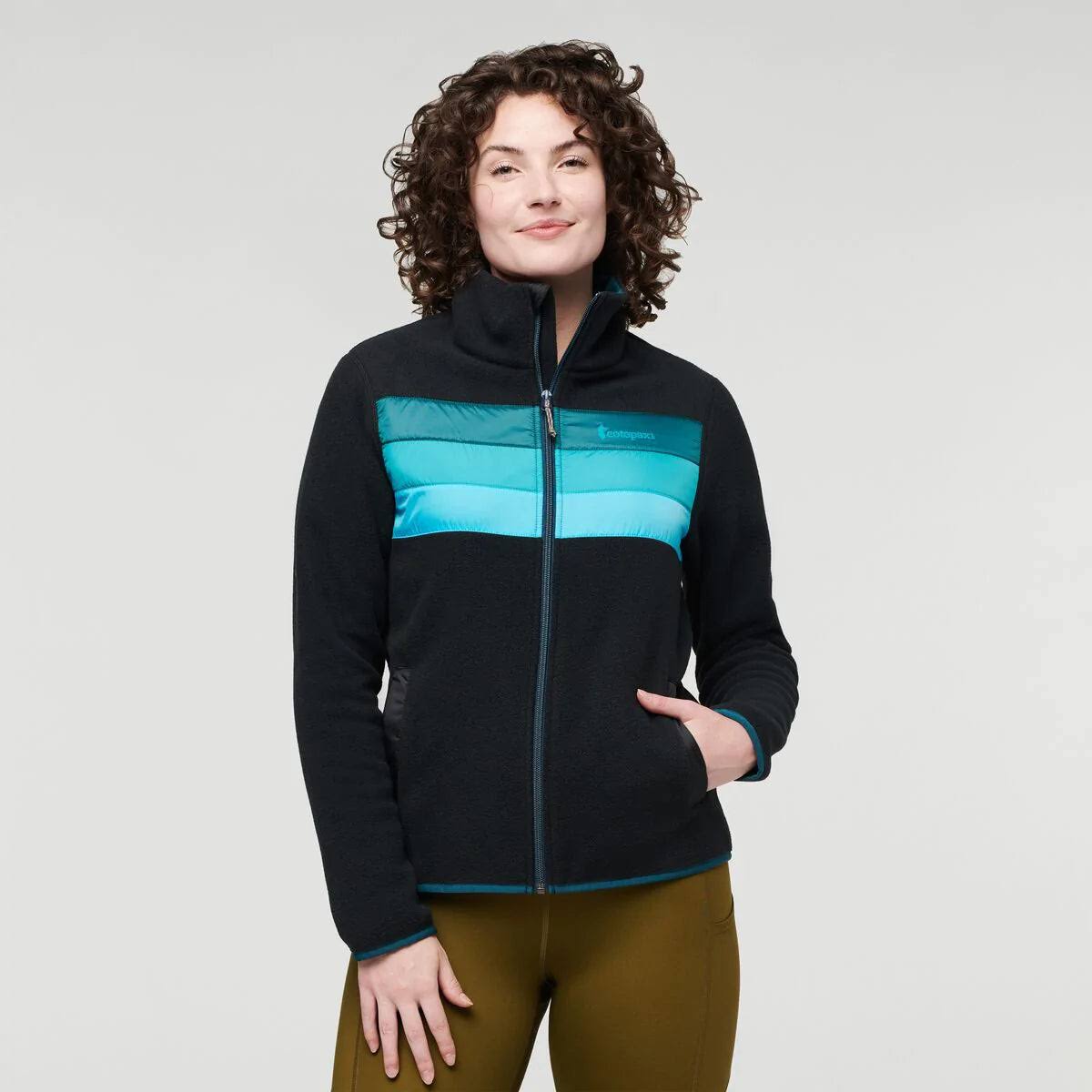 Teca Fleece Hooded Full-Zip Jacket - Women's Dragons Exist, M