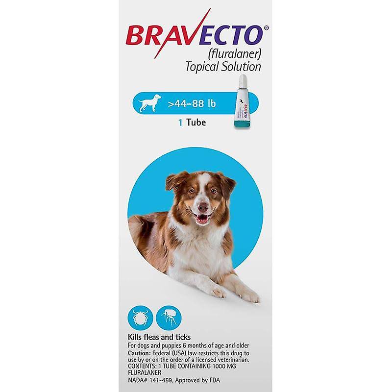 Topical Solution For Dogs - 44-88 Lbs (1 Tube)