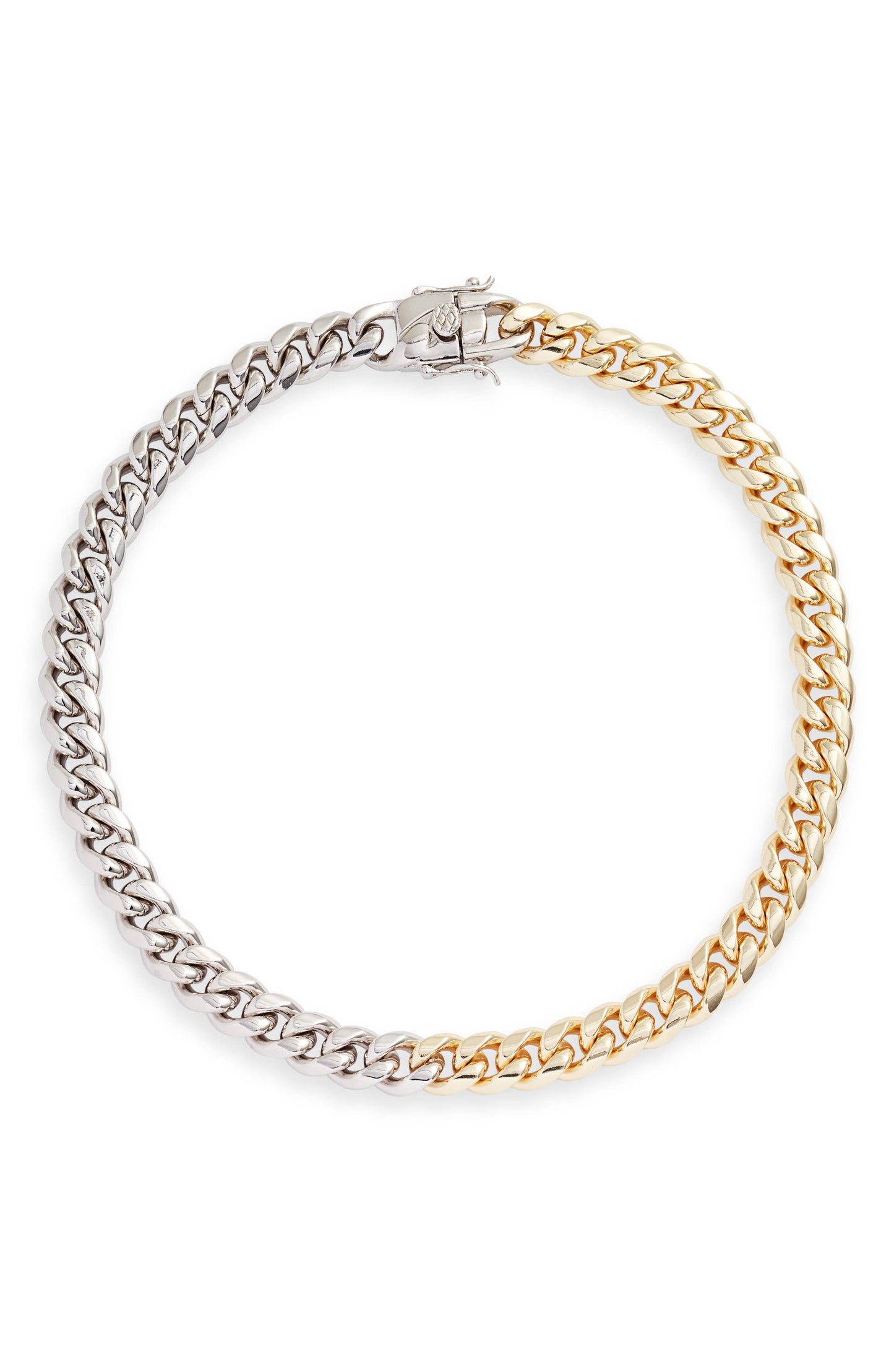 Tori Cuban Chain Choker Necklace