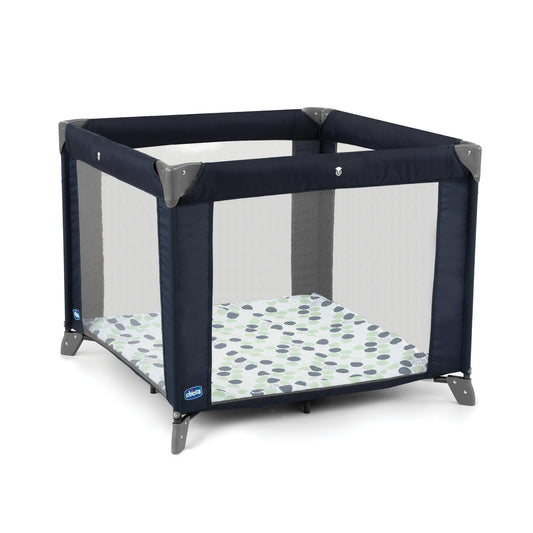 Tot Quad Portable Square Playpen - Confetti