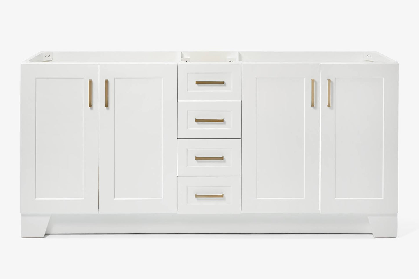 Taylor 72 In. W Vanity Cabinet Only In White