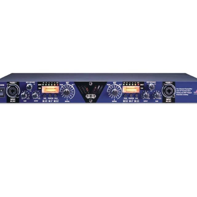 Tps Ii Two Channel Tube Preamplifier System, Blue