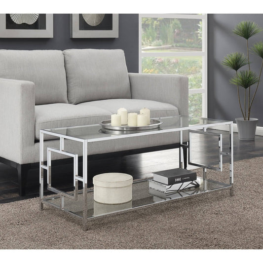 Town Square Coffee Table, Clear