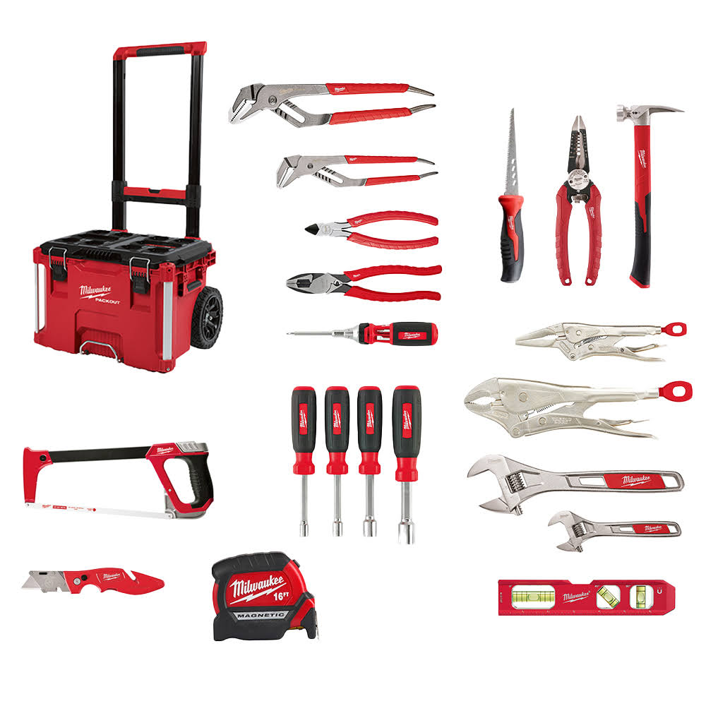 Tool Electricians Tool Kit, 18 Pieces 48-22-0140, 2407-22