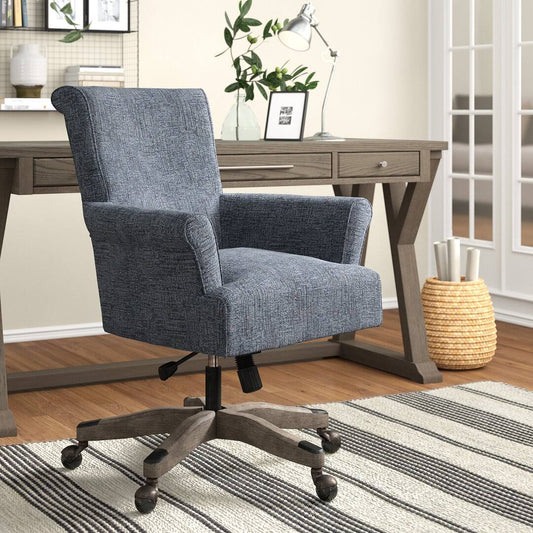 Task Chair Upholstery Color: Navy