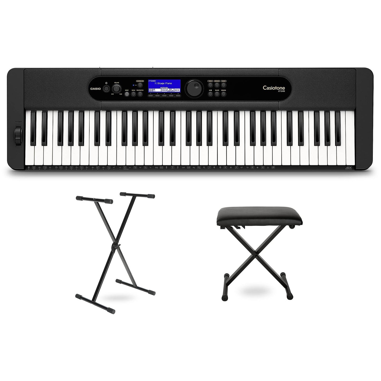 tone Ct-S410 Keyboard With Stand And Bench