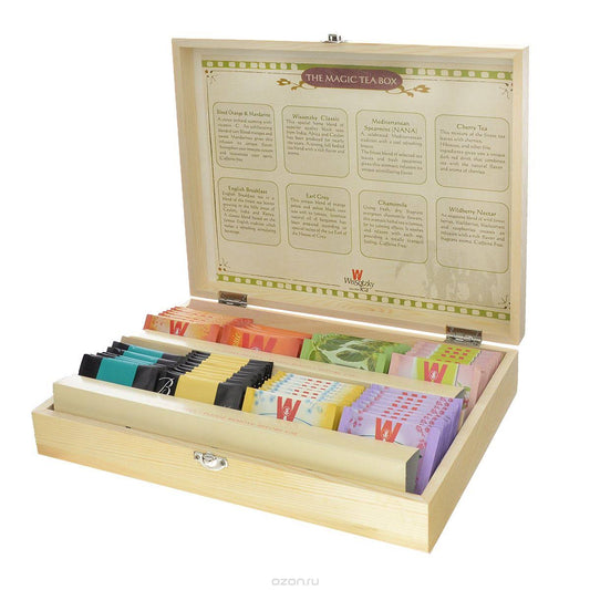 Tea Magic Tea Chest With 80 Assortedteas