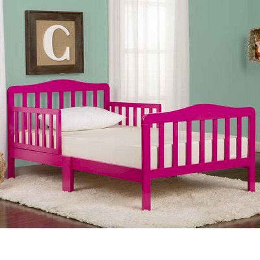 Toddler Bed Viv + Rae Bed Frame Color: Pink