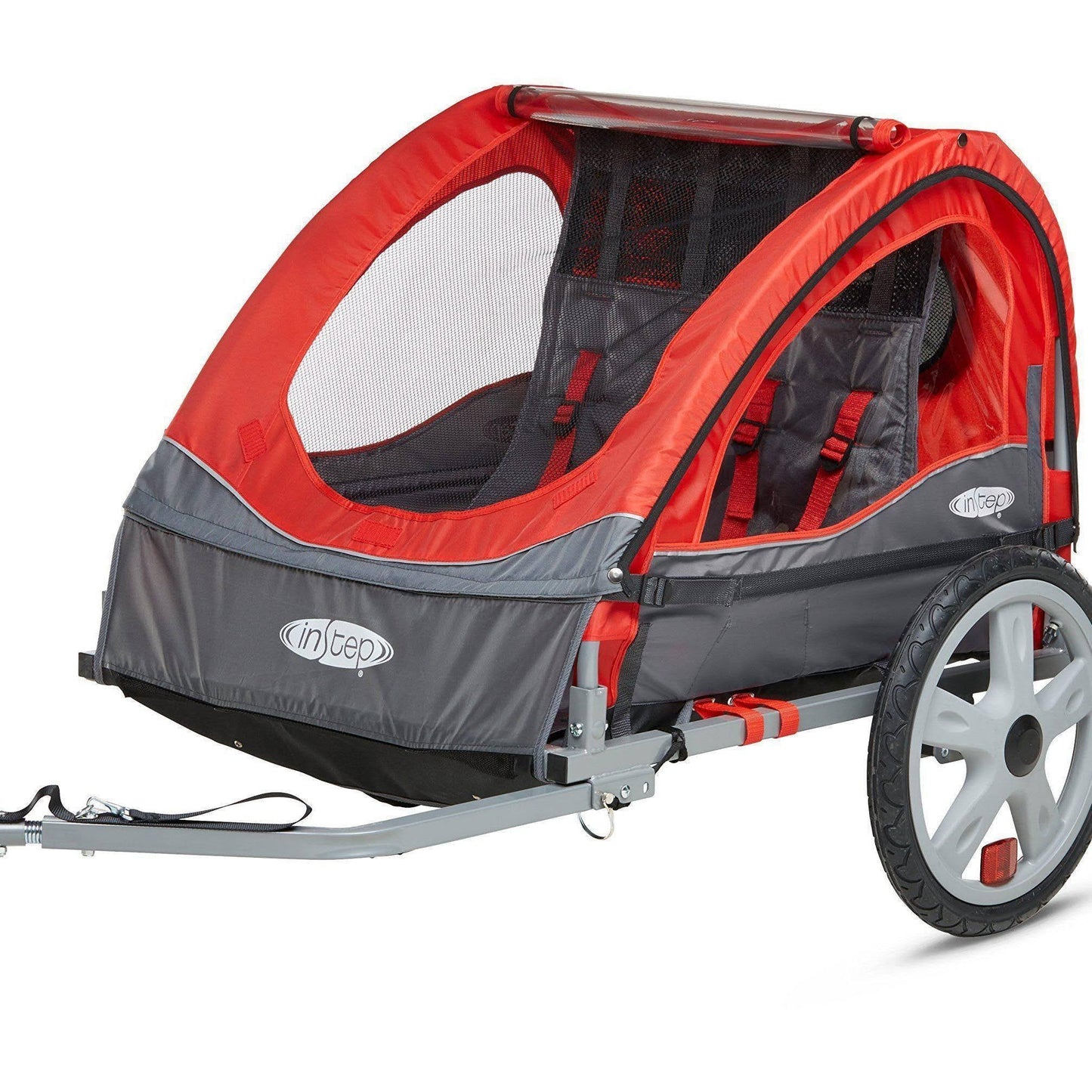 Take 2 Double Bicycle Trailer Red