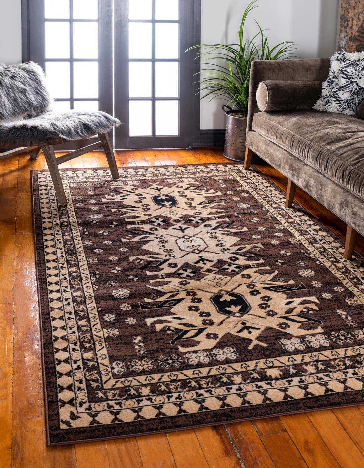 Taftan Oasis Area Rug - 9' X 12' - Gray