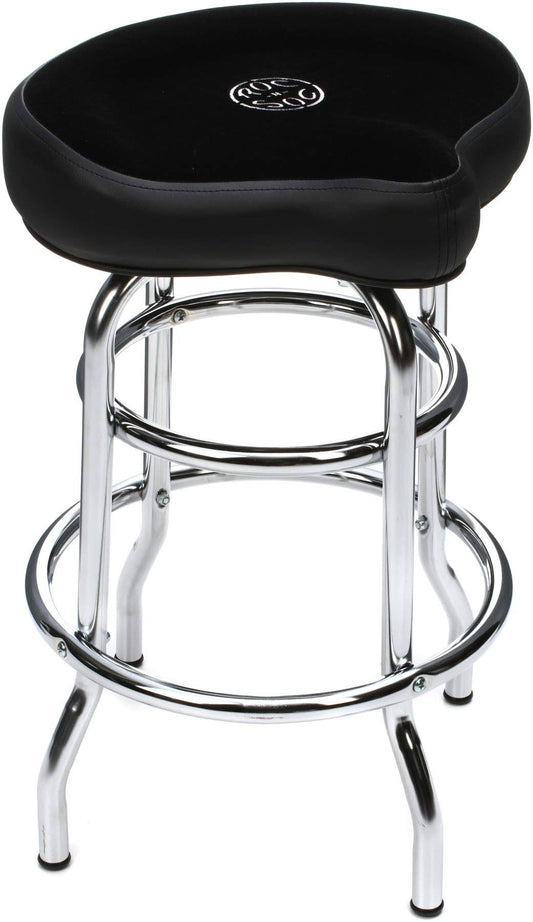 Tower Saddle Seat Stool Black Short