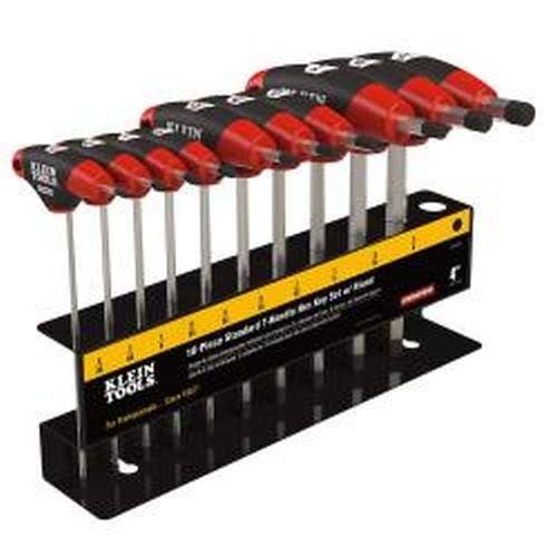 Tools 10-Pieces Sae Journeyman T-Handle Set With Stand