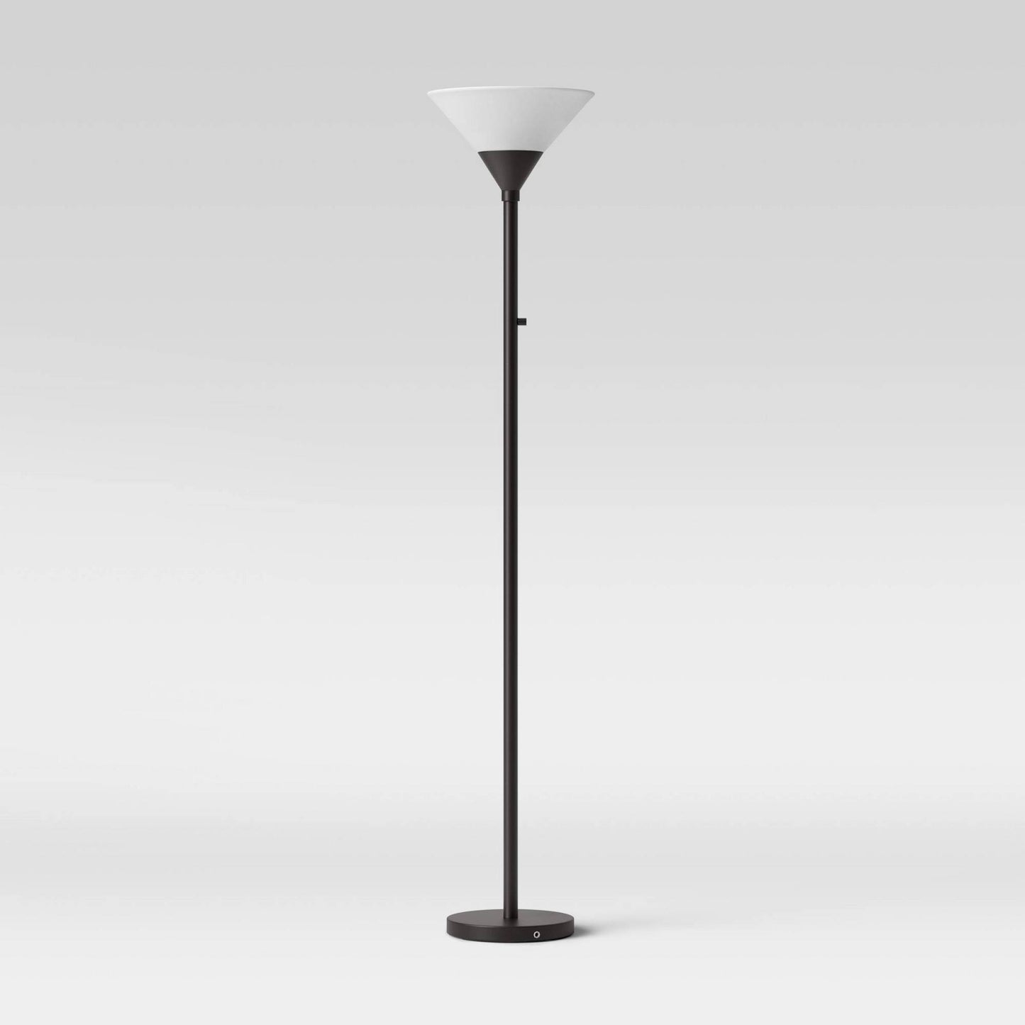 Torch Floor Lamp - Silver