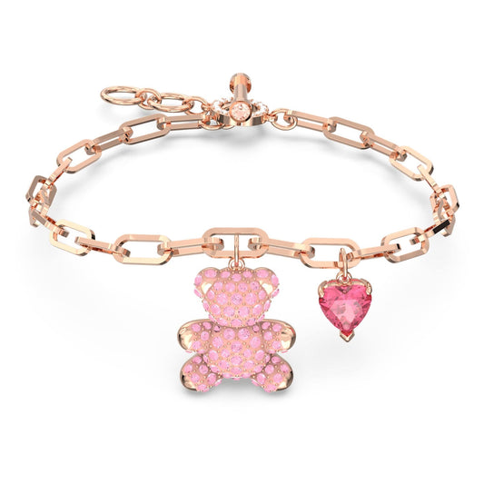 Teddy Bracelet, Pink, Rose Gold-Tone Plated 5642978 | Four Seasons Jewelry