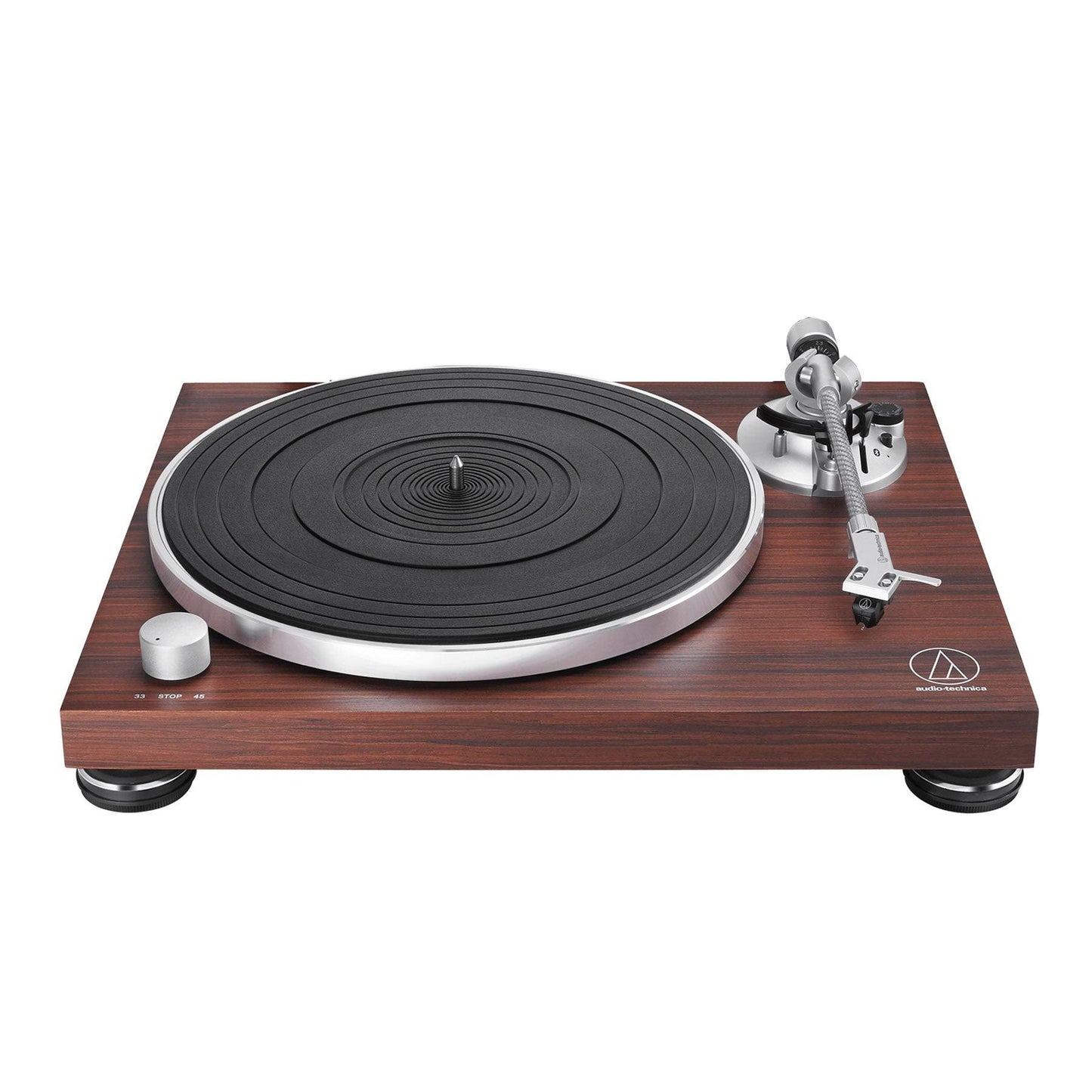 Technica At-Lpw50bt-Rw Manual Belt Drive Turntable Rosewood