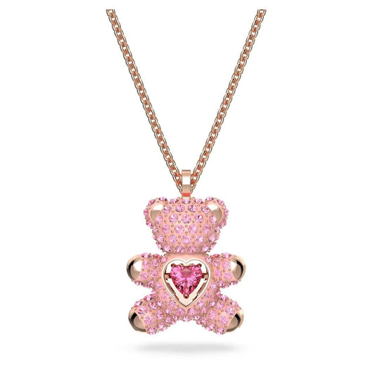 Teddy Pendant, Pink, Rose Gold-Tone Plated 5642976 | Four Seasons Jewelry