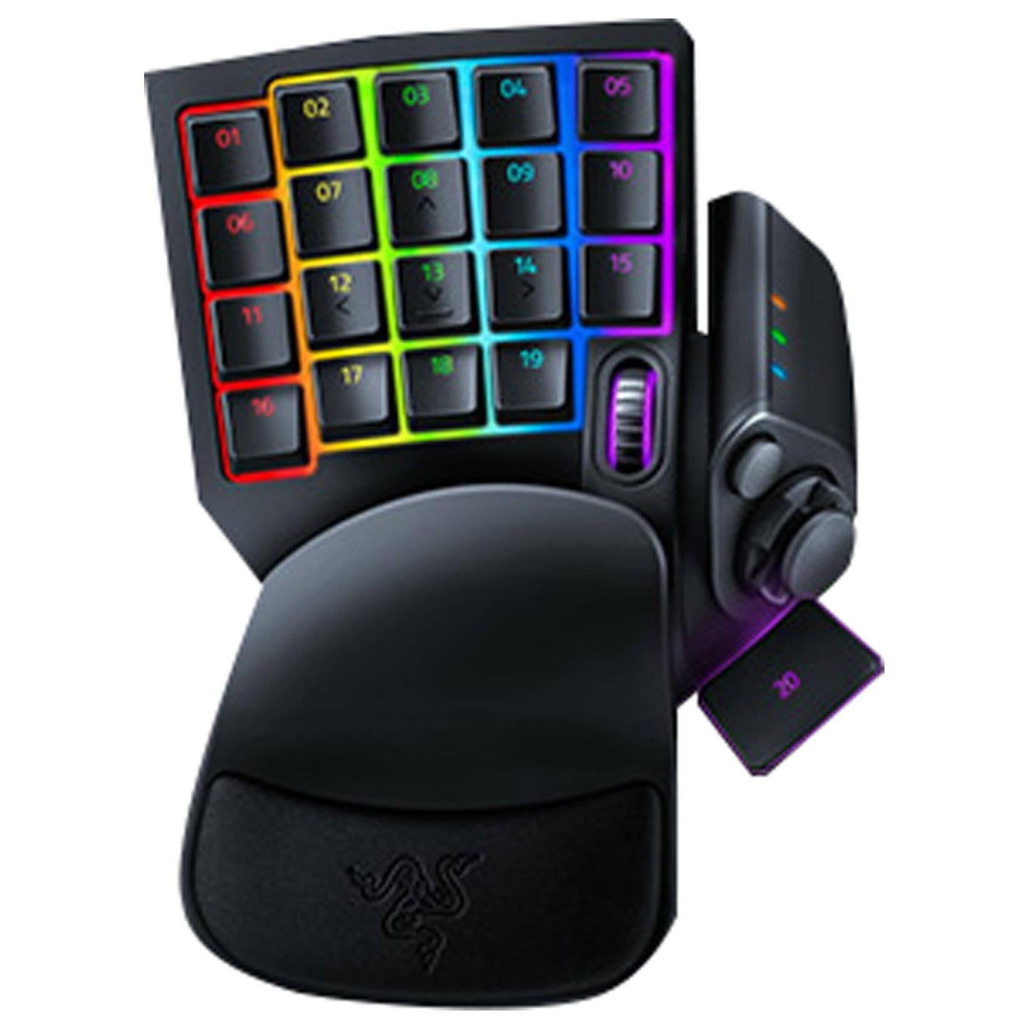 Tartarus Pro Gaming Keypad Black Analog Optical