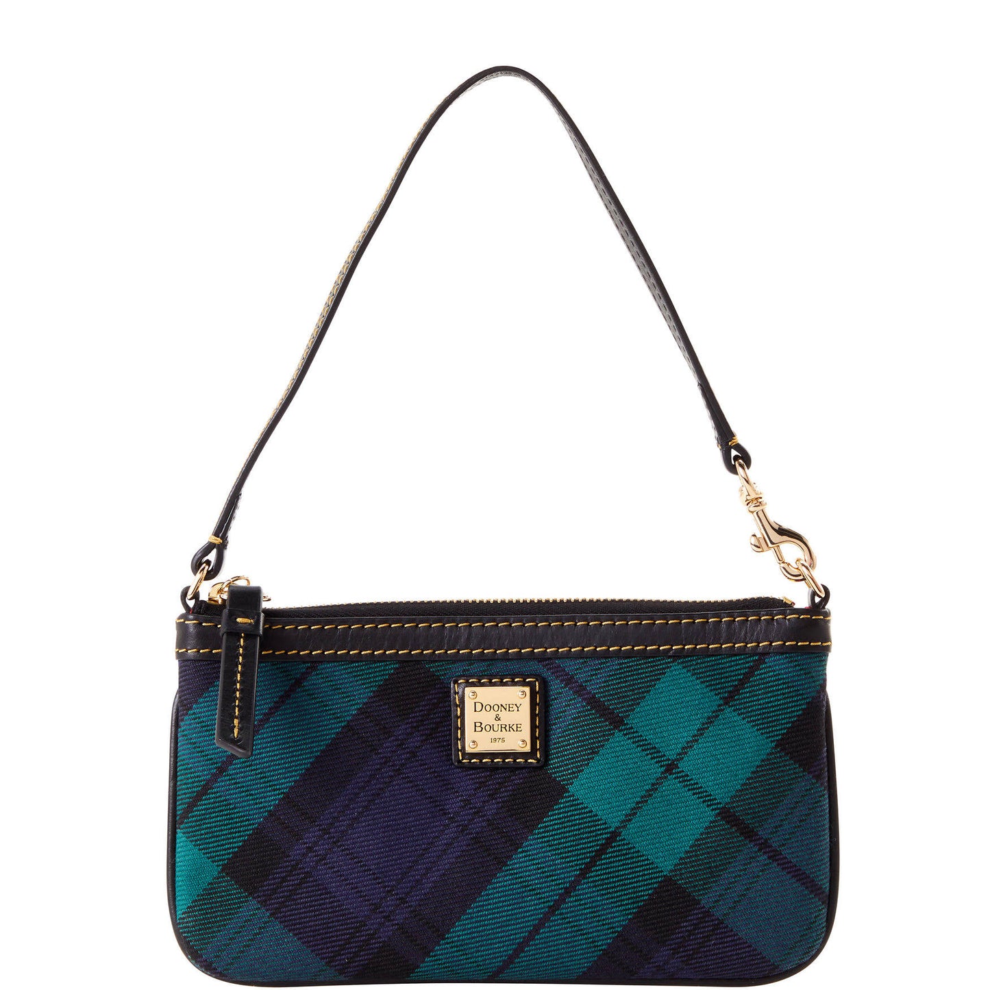 Tartan Large Slim Wristlet