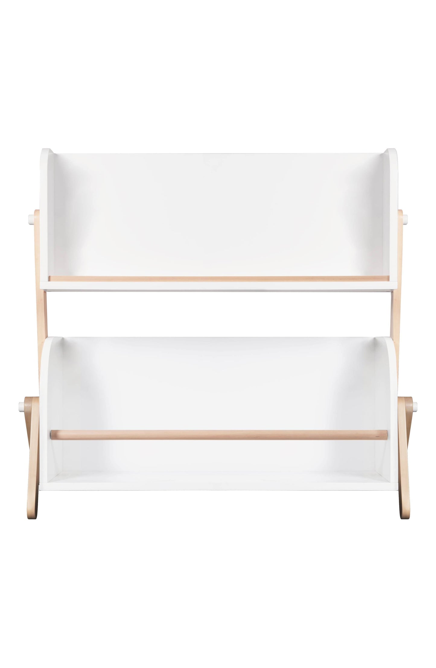 Tally Storage And Bookshelf - White/Washed Natural