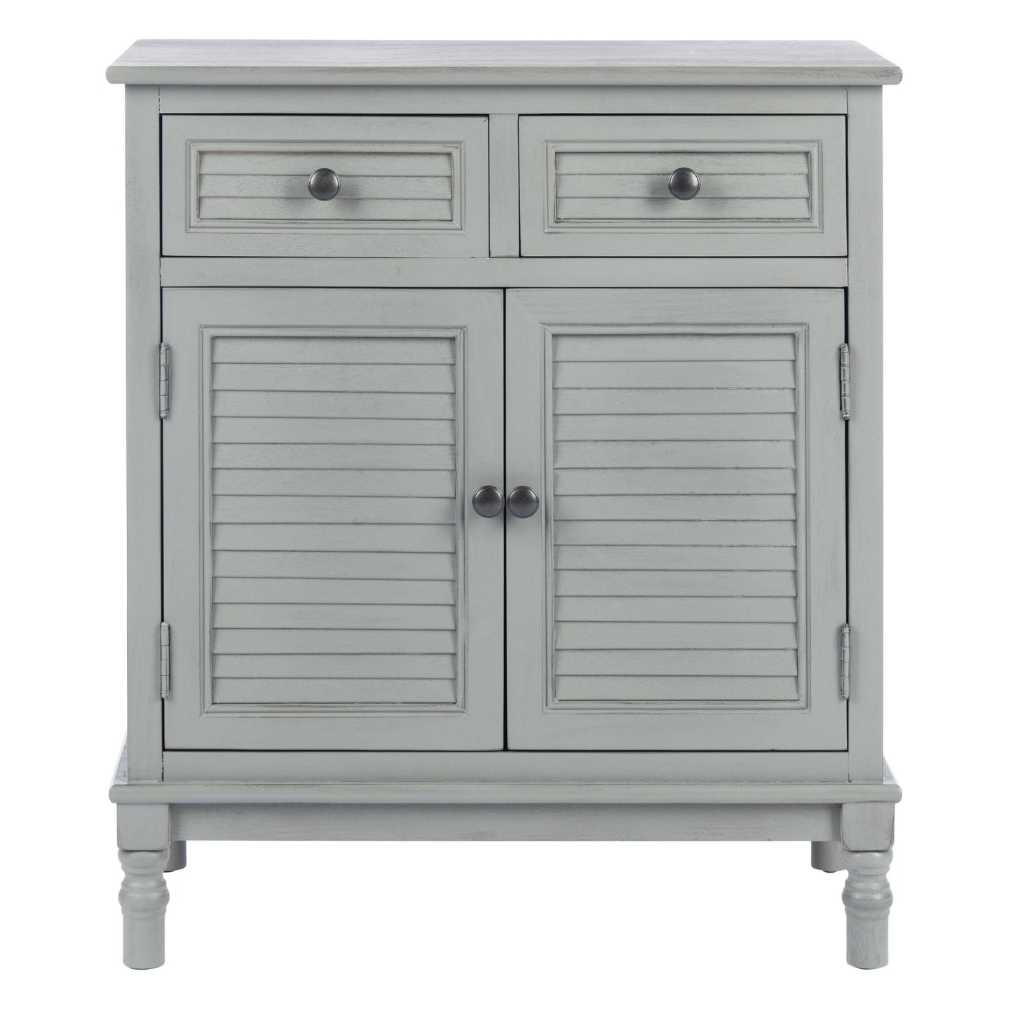 Tate 2drw 2 Door Sideboard - Distressed Grey