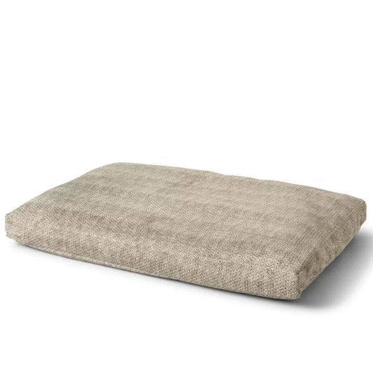 Toughchew Comfortfill-Eco Platform Dog Bed, Charcoal Chevron / S