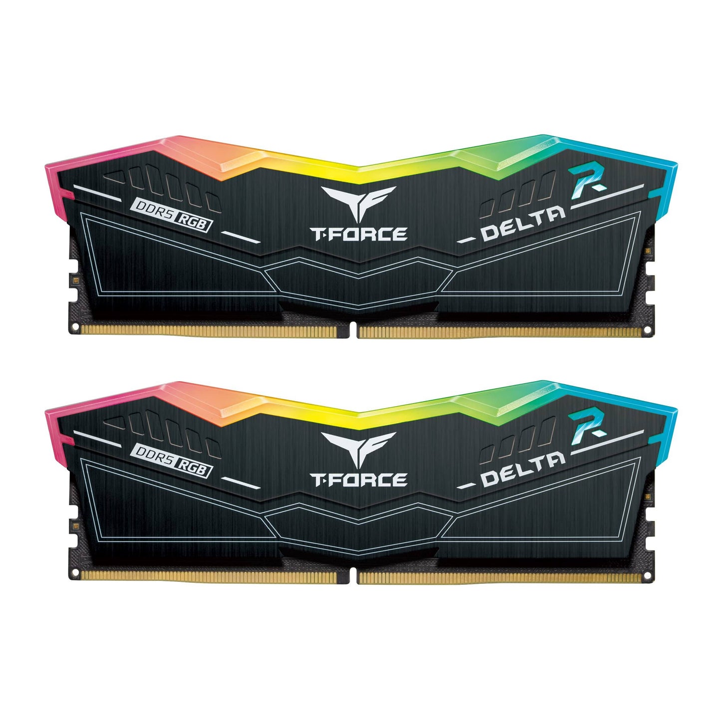 T-Force Delta Rgb 32gb (2 X 16gb) 288-Pin Pc Ram Ddr5 6200 (Pc5 49600) Desktop Memory Model Ff3d532g6200hc38adc01