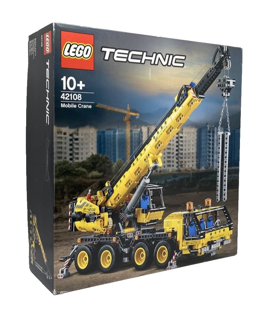 Technic 42108 Mobile Construction Crane Vehicle 1292 Piece Building Set