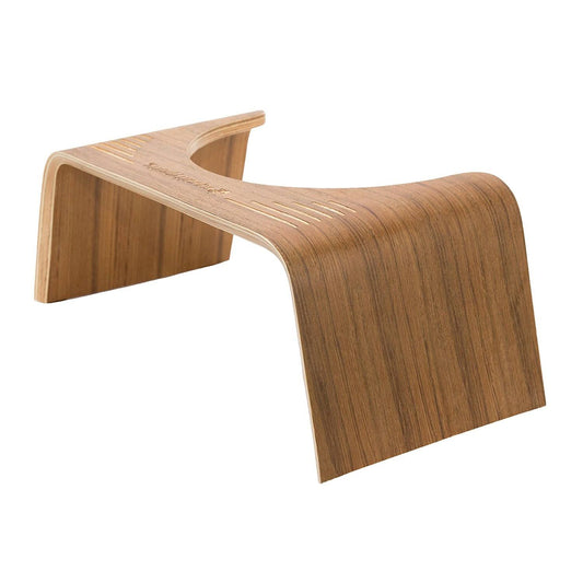 Teak Slim 7-Inch Toilet Stool