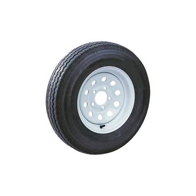 Tool And Equipment 121231 5-Hole High Speed Modular Rim Design Trailer Tire Assembly Model No. St205 75d15