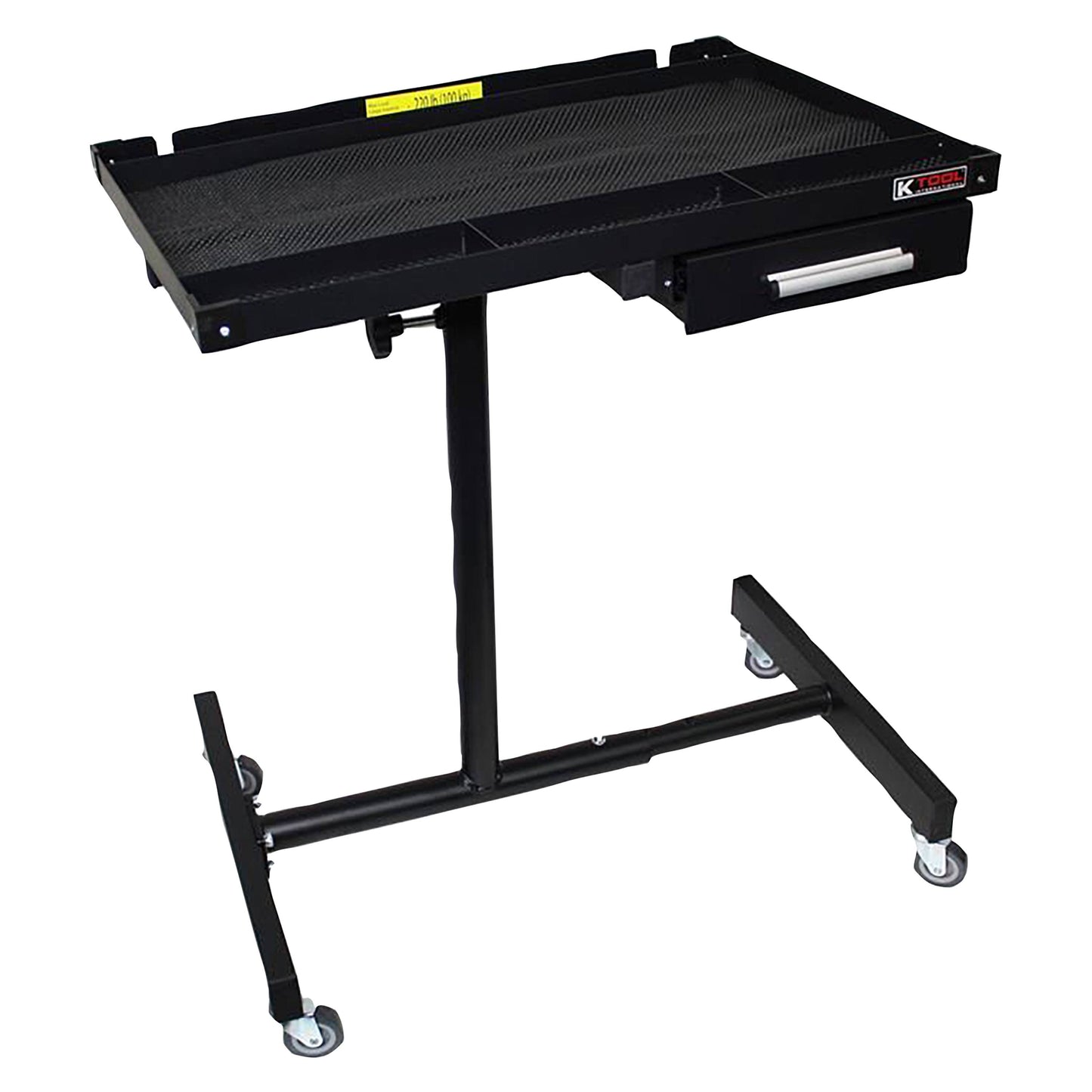 Tool International Kti75107 30" Adjustable Work Table (Matte Black)