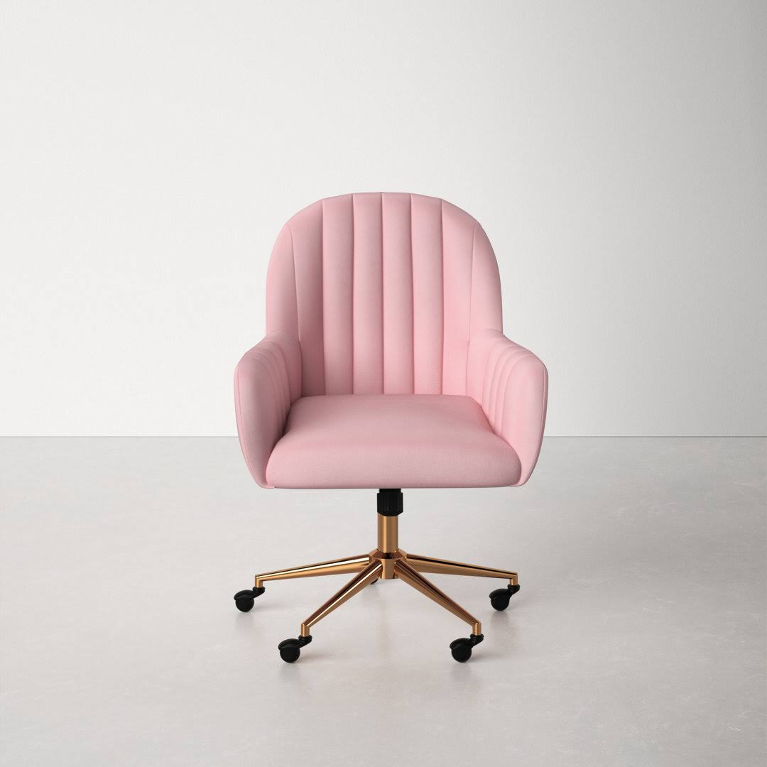 Task And Conference Chair Upholstery Color: Blush