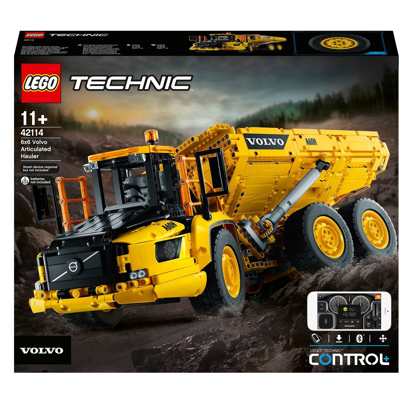 Technic 6x6 Volvo Articulated Hauler Truck 42114