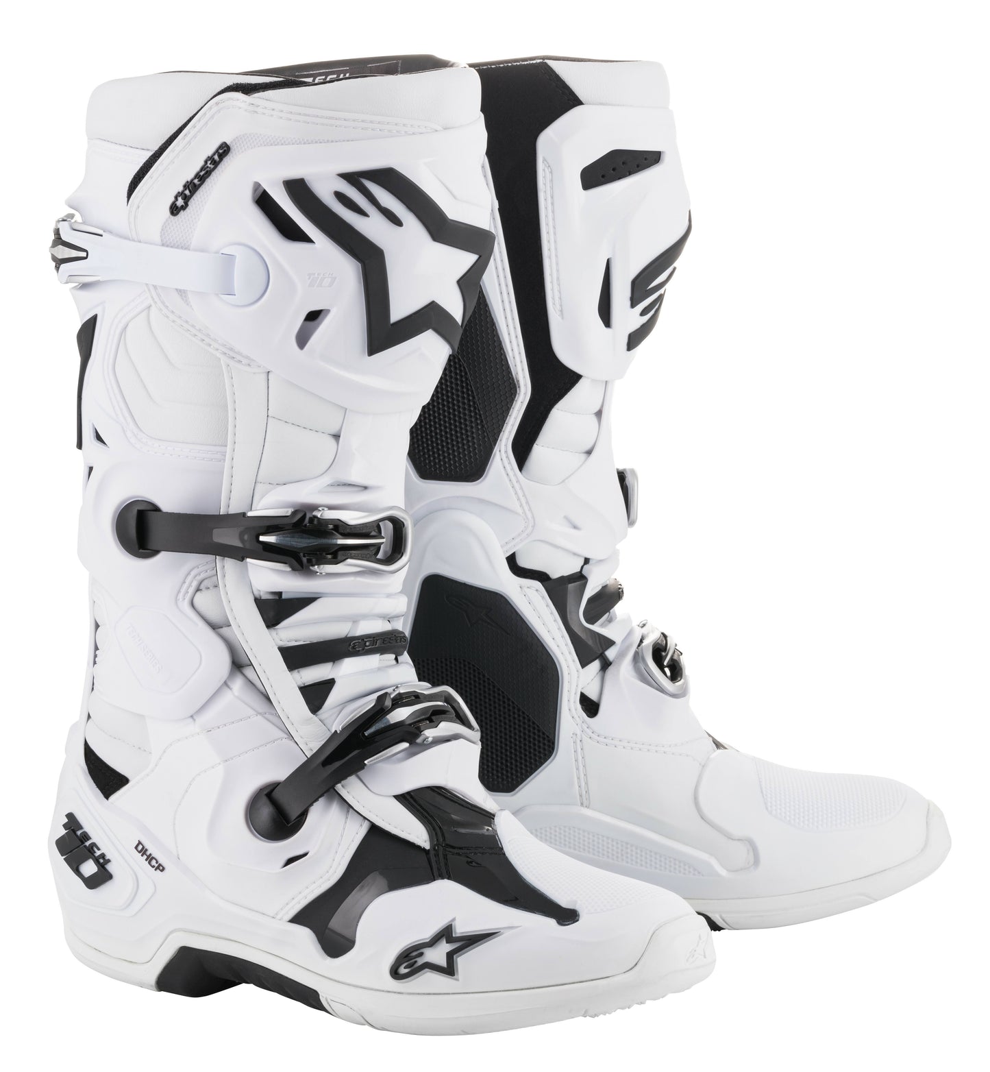 Tech 10 White Boots 9