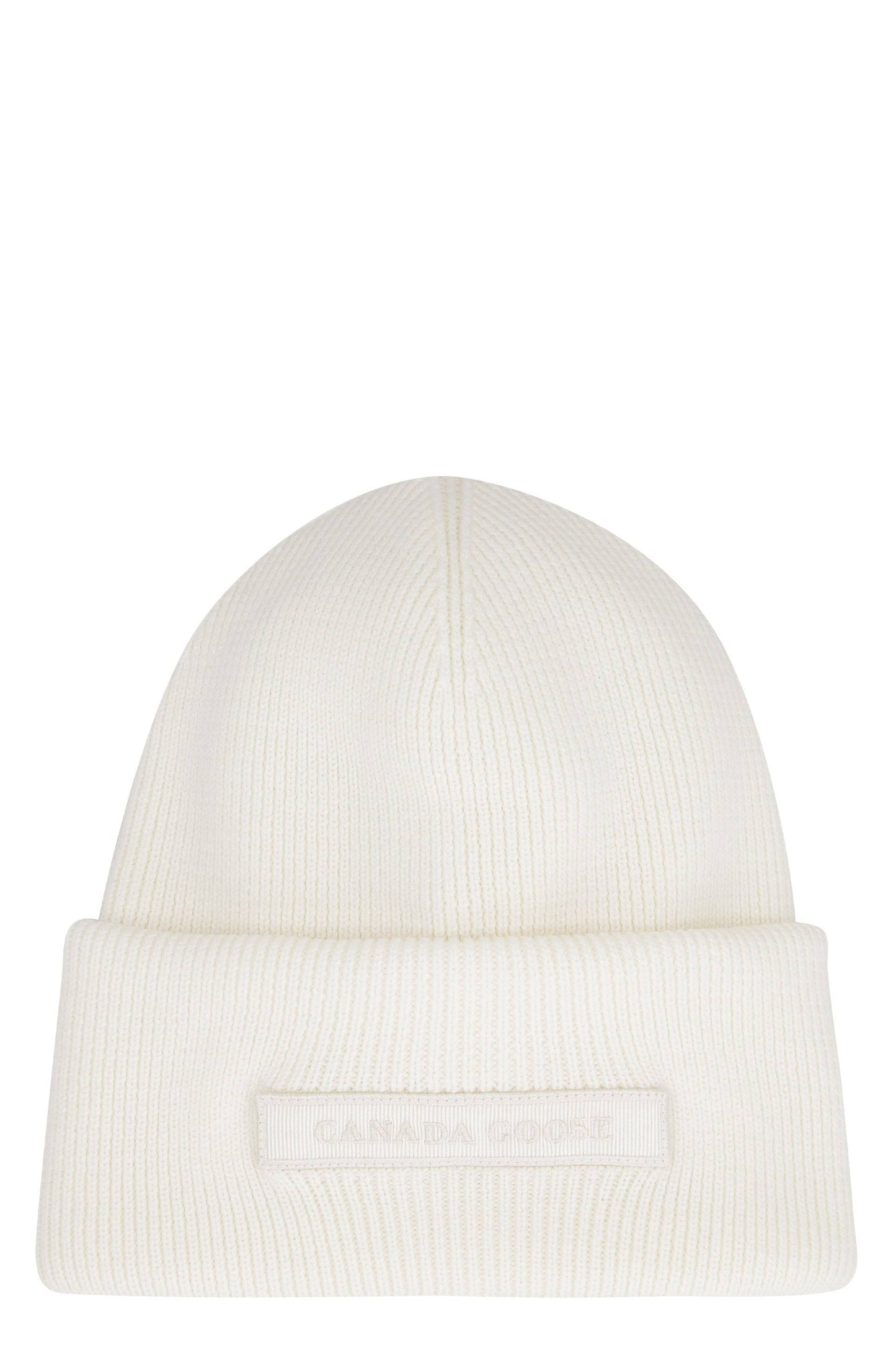 Tonal Emblem Beanie Cottongrass