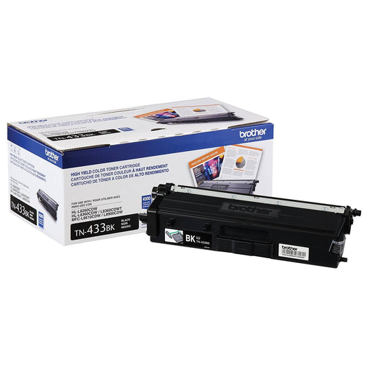 Tn433bk High-Yield Toner Cartridge - Black