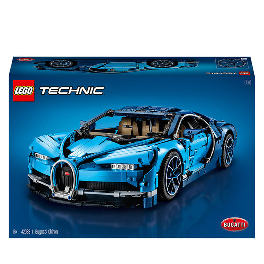 Technic Bugatti Chiron 42083 Educational Toy Block Plastic ‎3599 Pieces New