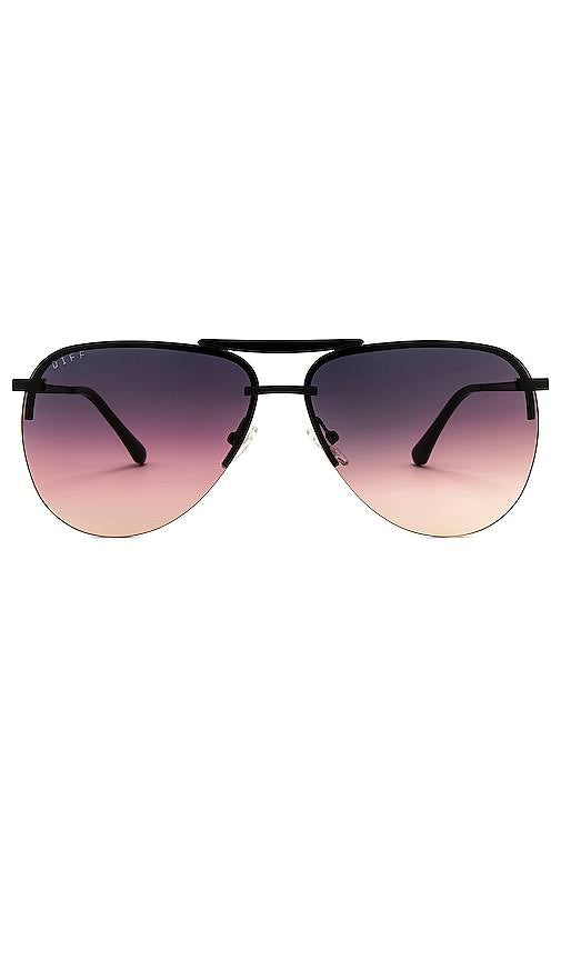 Tahoe 63mm Oversize Aviator Sunglasses In Rose Gold