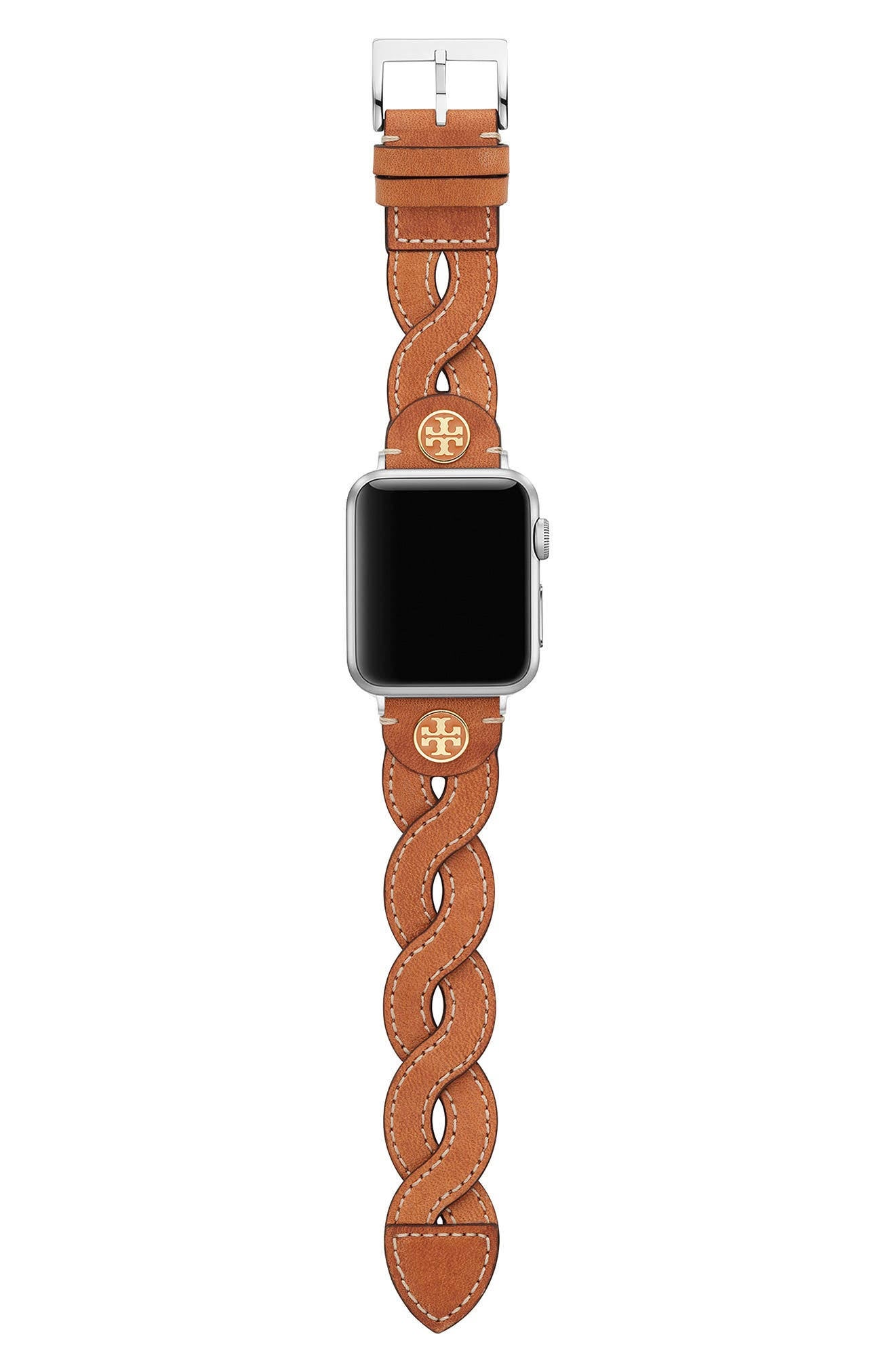 Tb Luggage Braided Leather Apple Watch Band