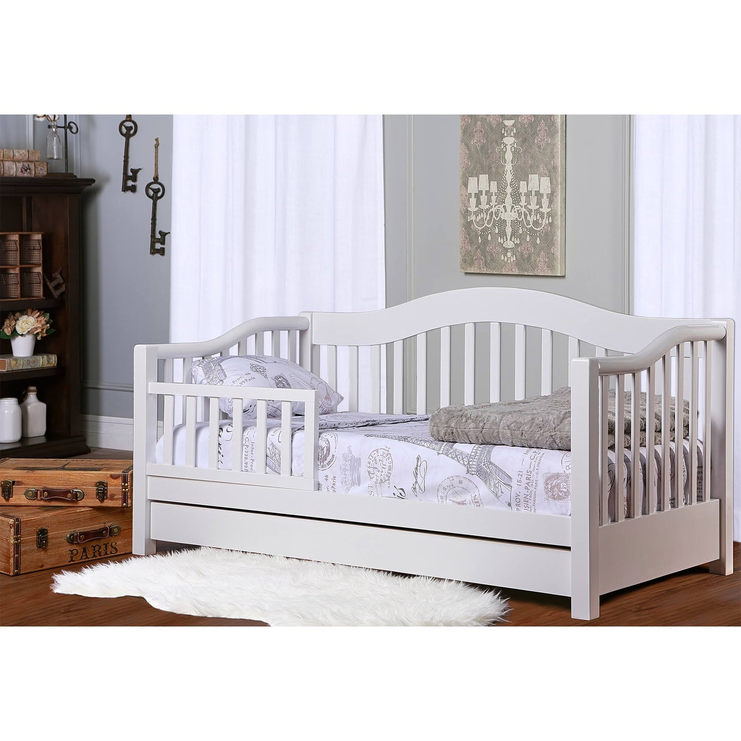 Toddler Day Bed, White, Os