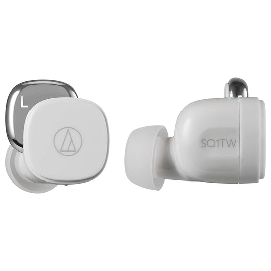 Technica Ath-Sq1twwh Wireless In Ear Headphones White