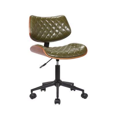 Task Chair Upholstery Color: Green