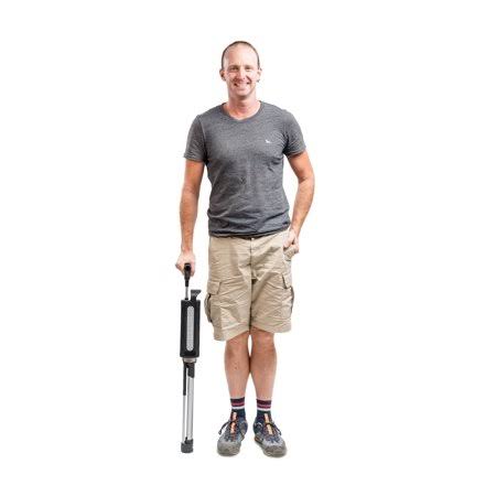 Ta-Da Chair Series 2- Portable Walking Stick, Cane With Seat, Foldable Chair, Hiking Stick, For Camping, Hiking, Lightweight Aluminum, Easy