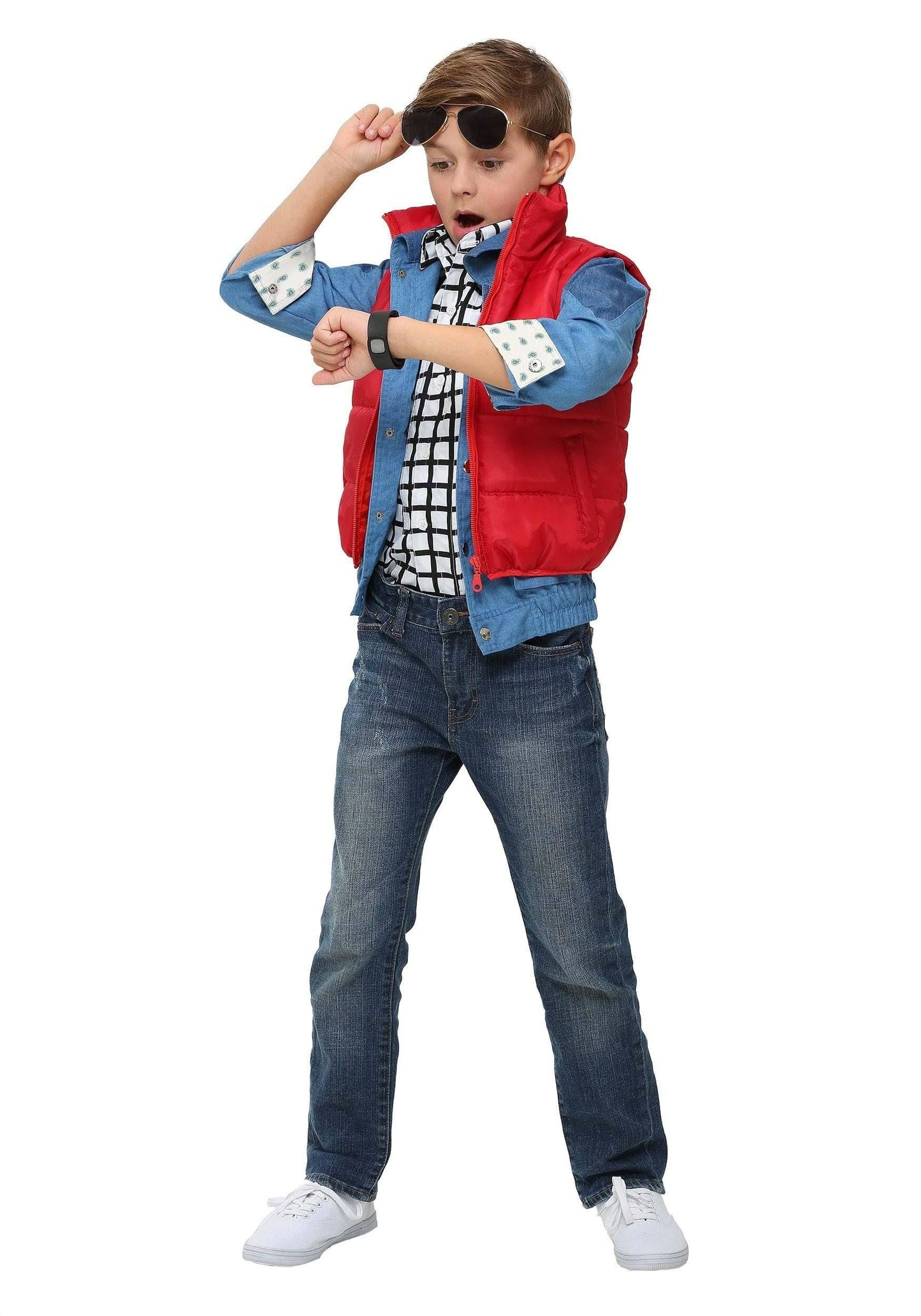 To The Future Child Marty Mcfly Costume