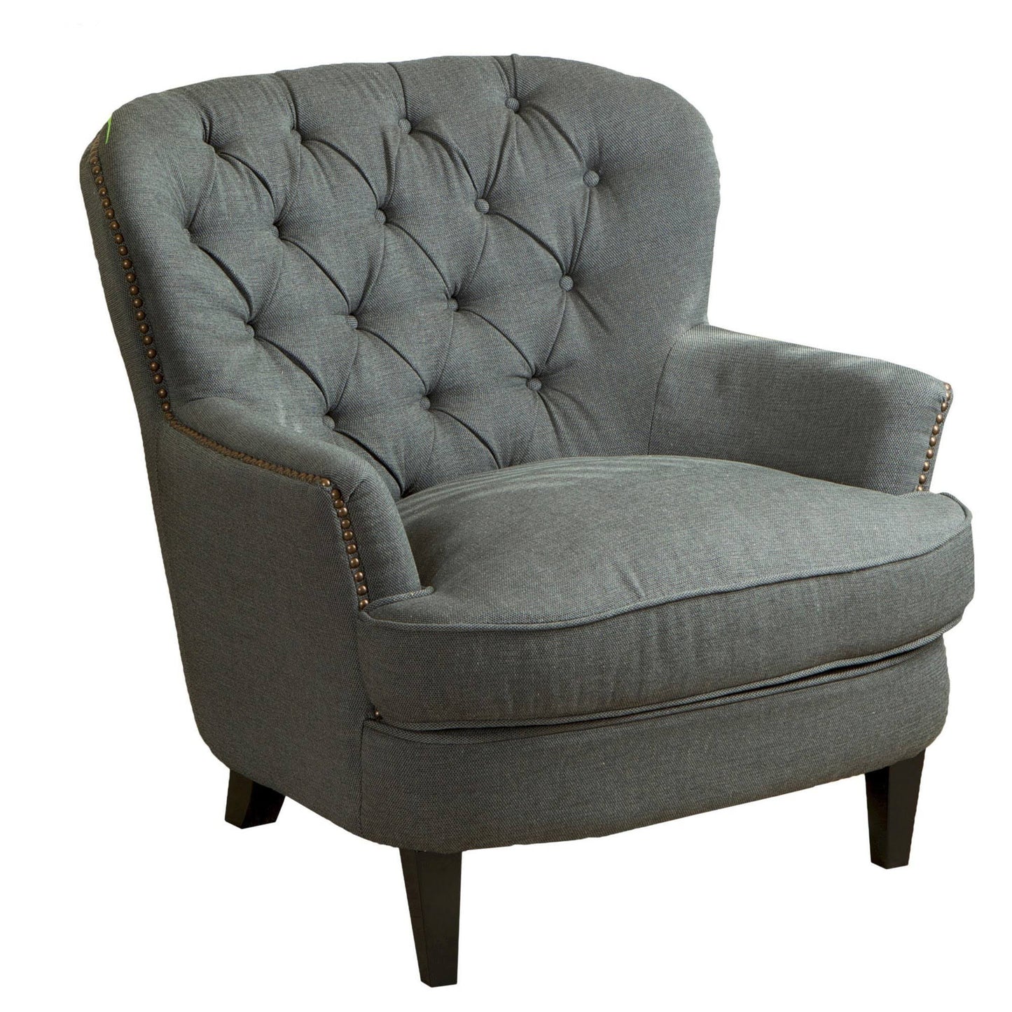 Tafton Tufted Fabric Club Chair