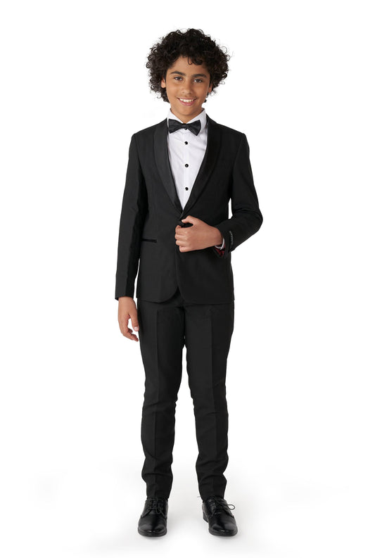 Teen Boys Tuxedo - Jet Set Black - Size: 16