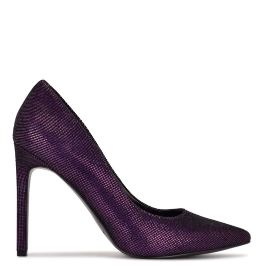 Tatiana Pump High Heels Purple 2 : 8.5 M