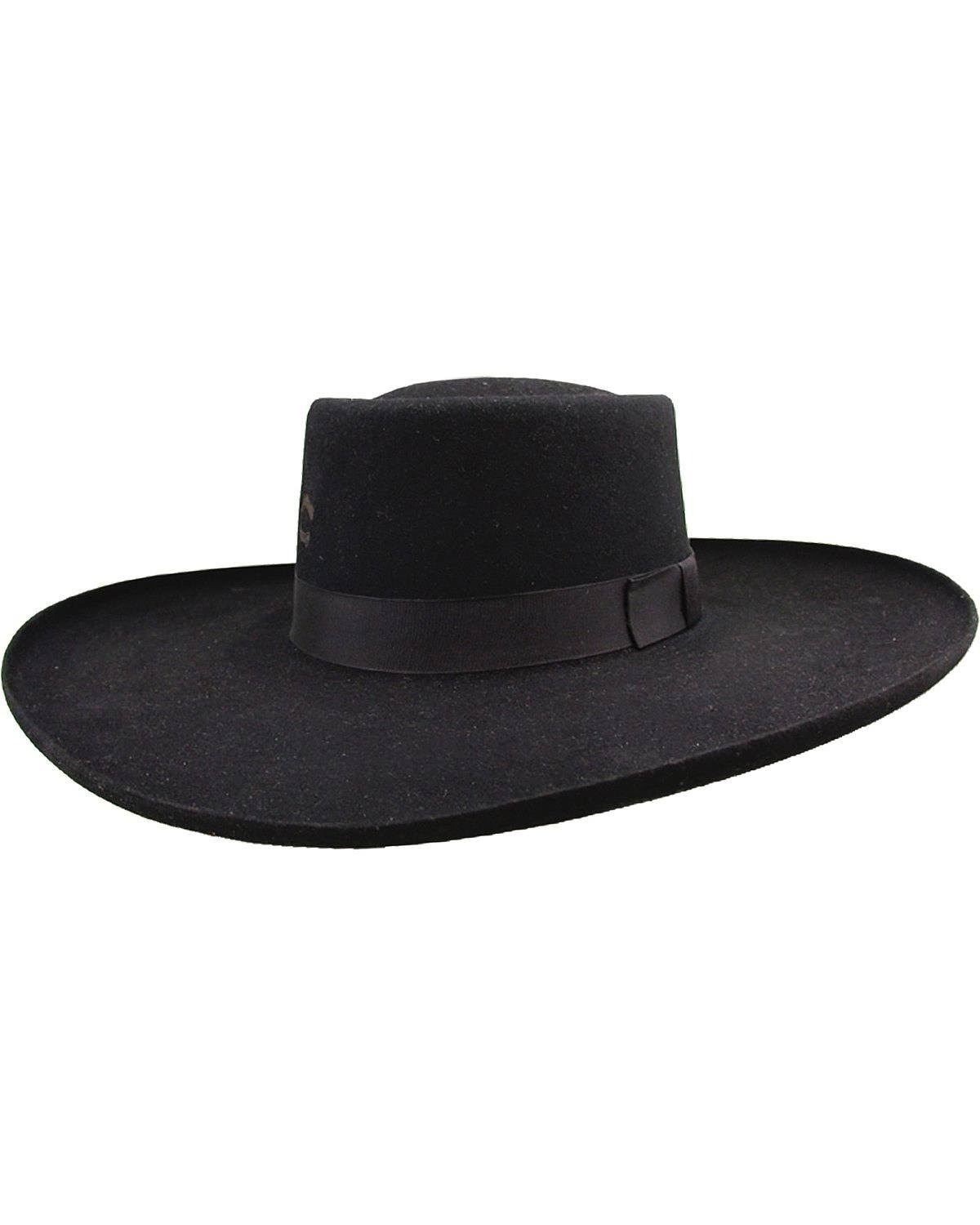 Tattoos & Scars Wool Felt Hat - Black